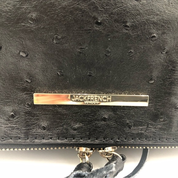 JACK FRENCH LONDON Leather Pebbled crossbody purse - Picture 3 of 15